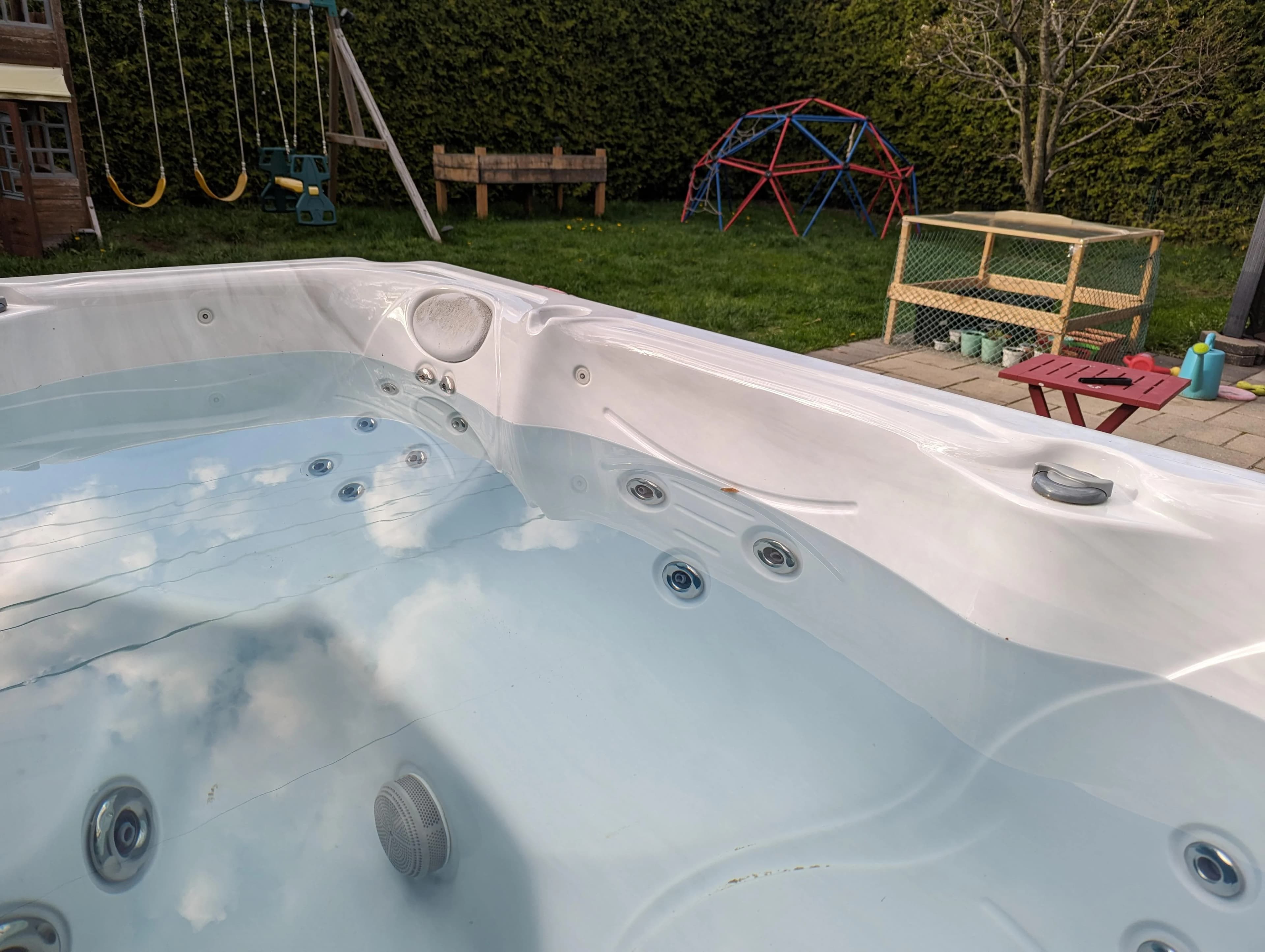 Fuga en el jacuzzi